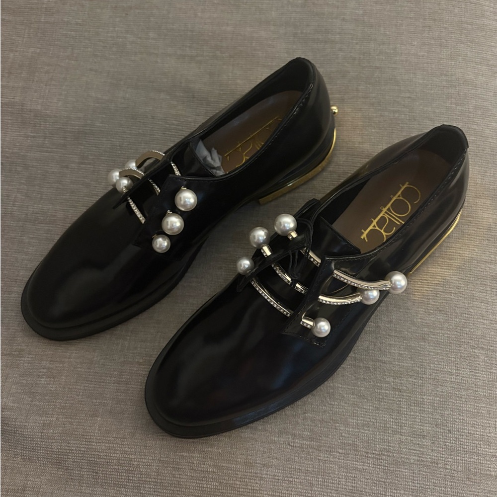 Black Coliac New! $770 loafer, 7